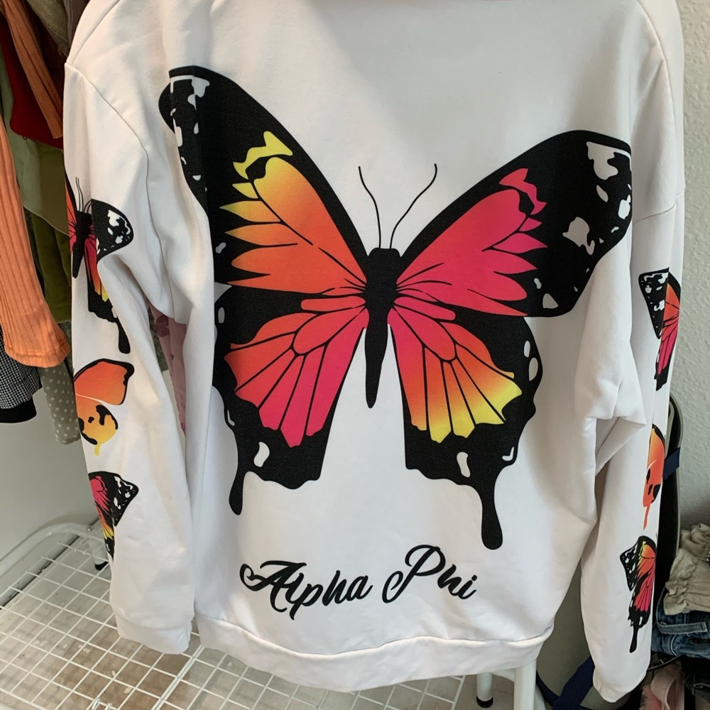 Alpha Phi Butterfly Hoodie